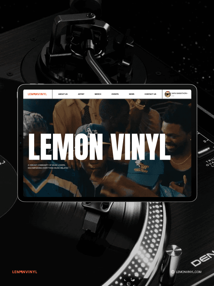 Project card image for Lemon Vinyl