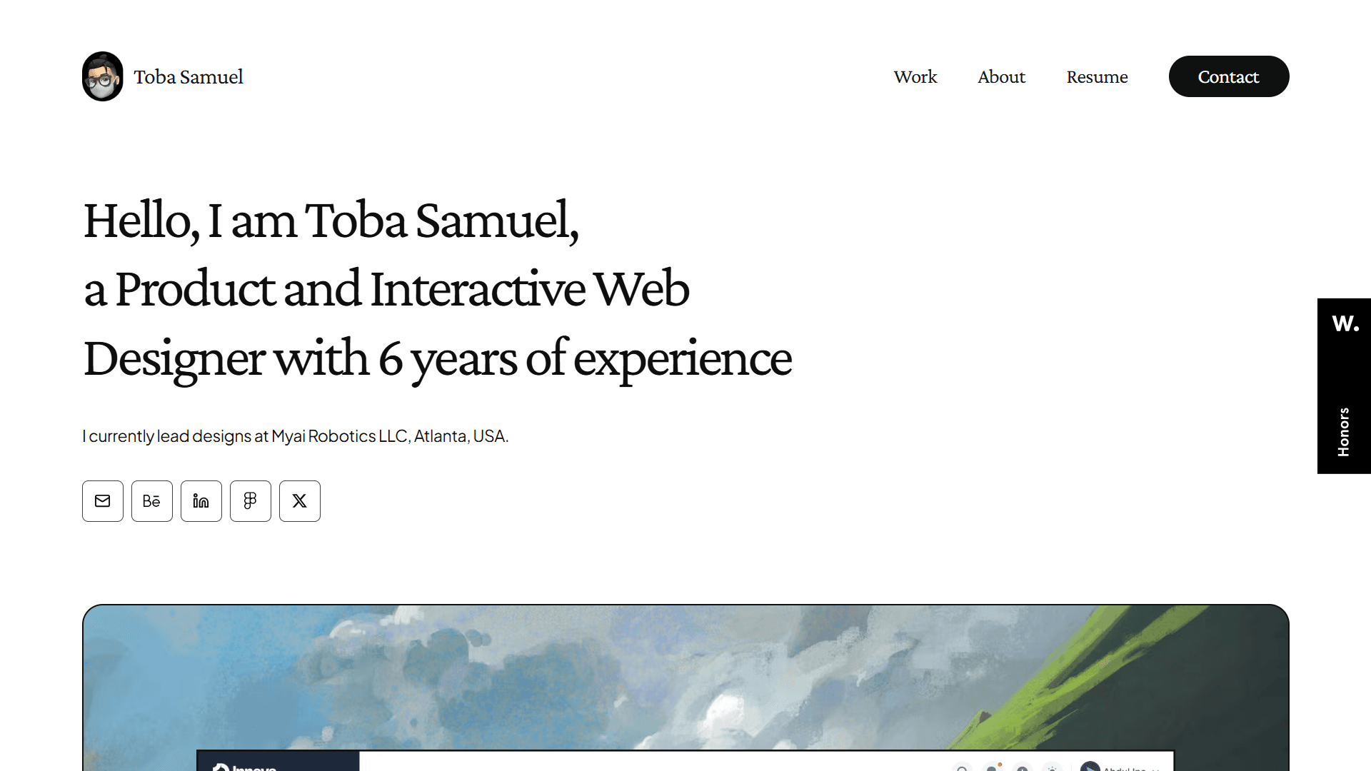 Hero image for Toba Samuel